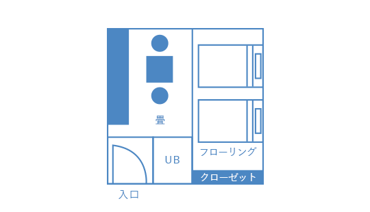 ファミリールーム間取り図